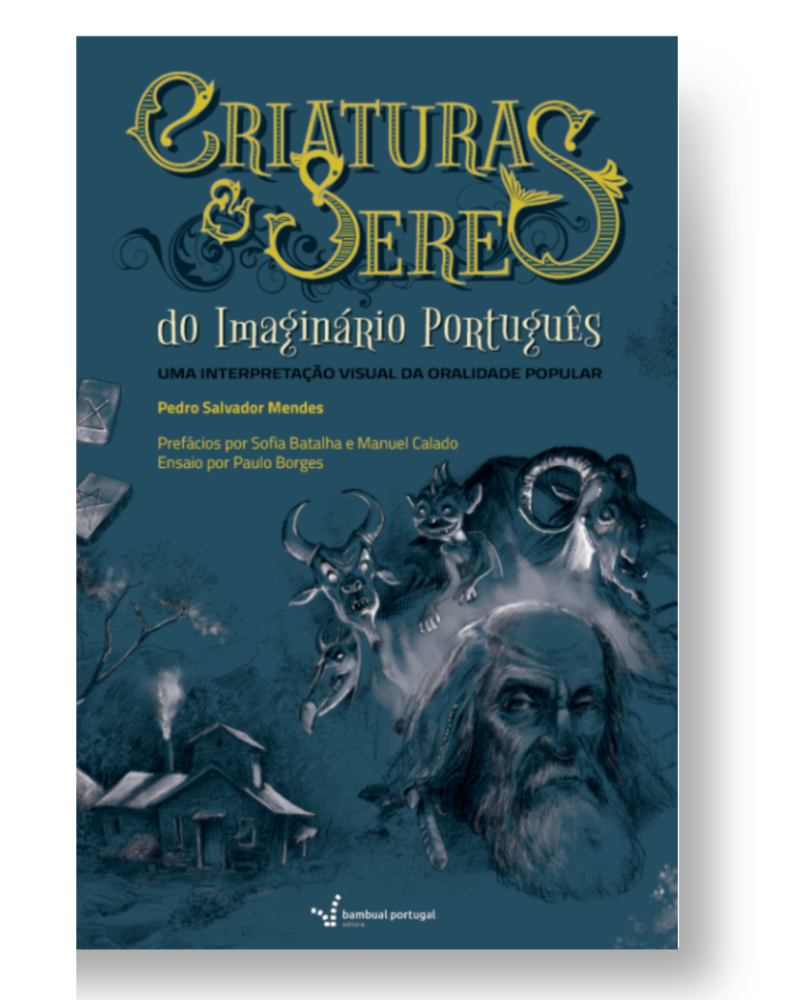 Capa do livro Criaturas e Seres do Imaginário Português