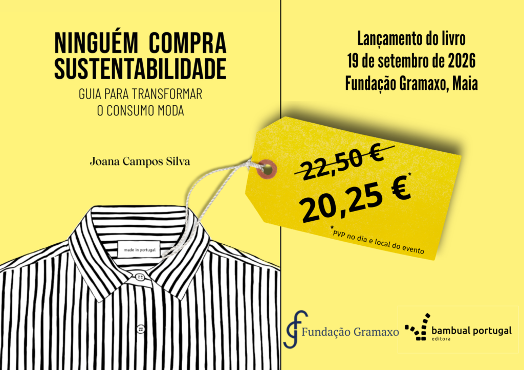 Cartaz para o lançamento de Ninguém Compra Sustentabilidade